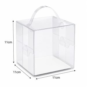 Caja Transparente con Asa