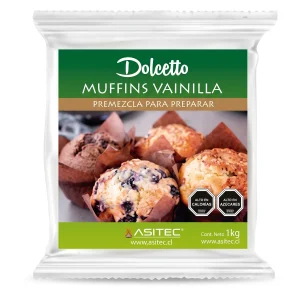 PREMEZCLA PARA MUFFINS VAINILLA 1KG