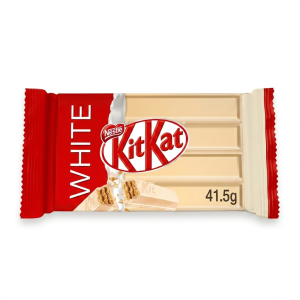 KIT KAT WHITE 4 FINGERS 41.5GRS