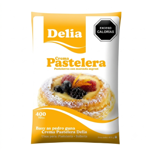 CREMA PASTELERA DELIA 400G