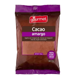 CACAO EN POLVO AMARGO GOURMET 150G