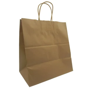 BOLSA KRAFT CON MANILLA 16x8x21