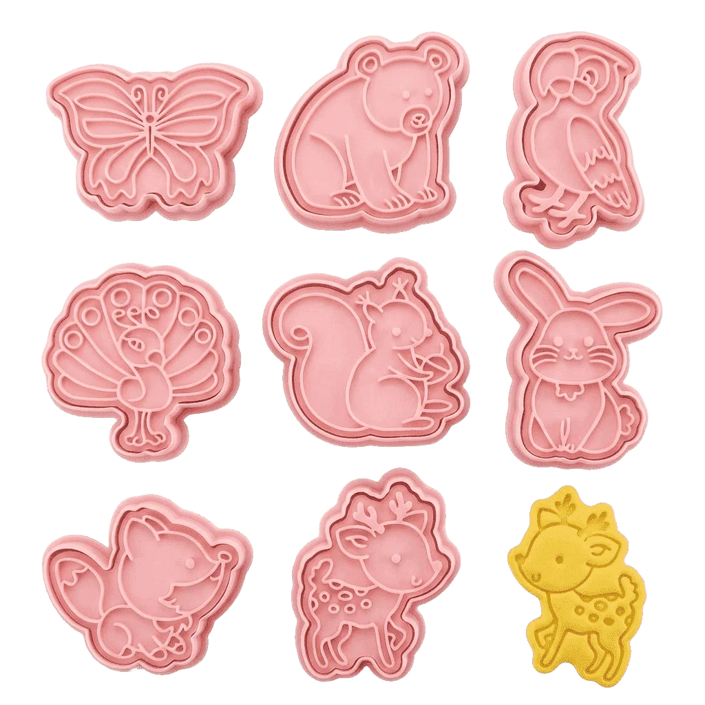 Cortadores de galletas de Animalitos