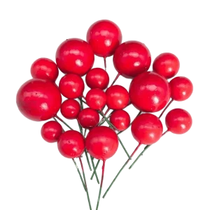 Bolas de espuma para tortas Rojas