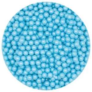 Perlas azules para tortas 50 gr